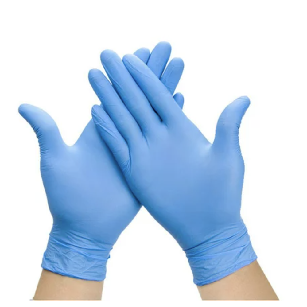 Gants en Nitrile Bleu Prix Maroc