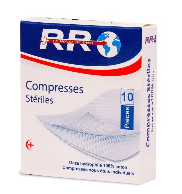 Compresse Stérile 30x30 Prix Maroc