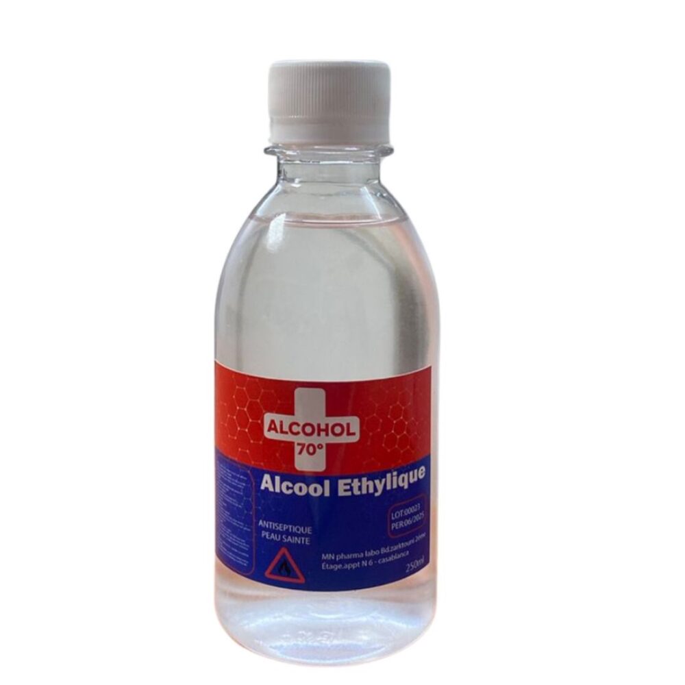 Alcool 70° 250 Ml Prix Maroc