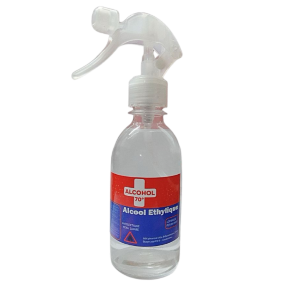 Alcool 70° Spray 250 Ml Prix Maroc