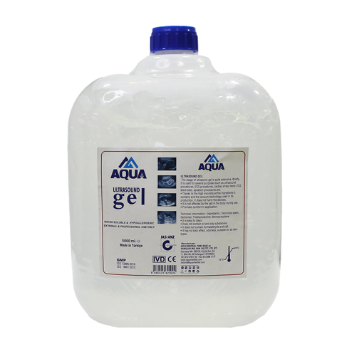Gel Échographie Blanc AQUA 5kg Prix Maroc